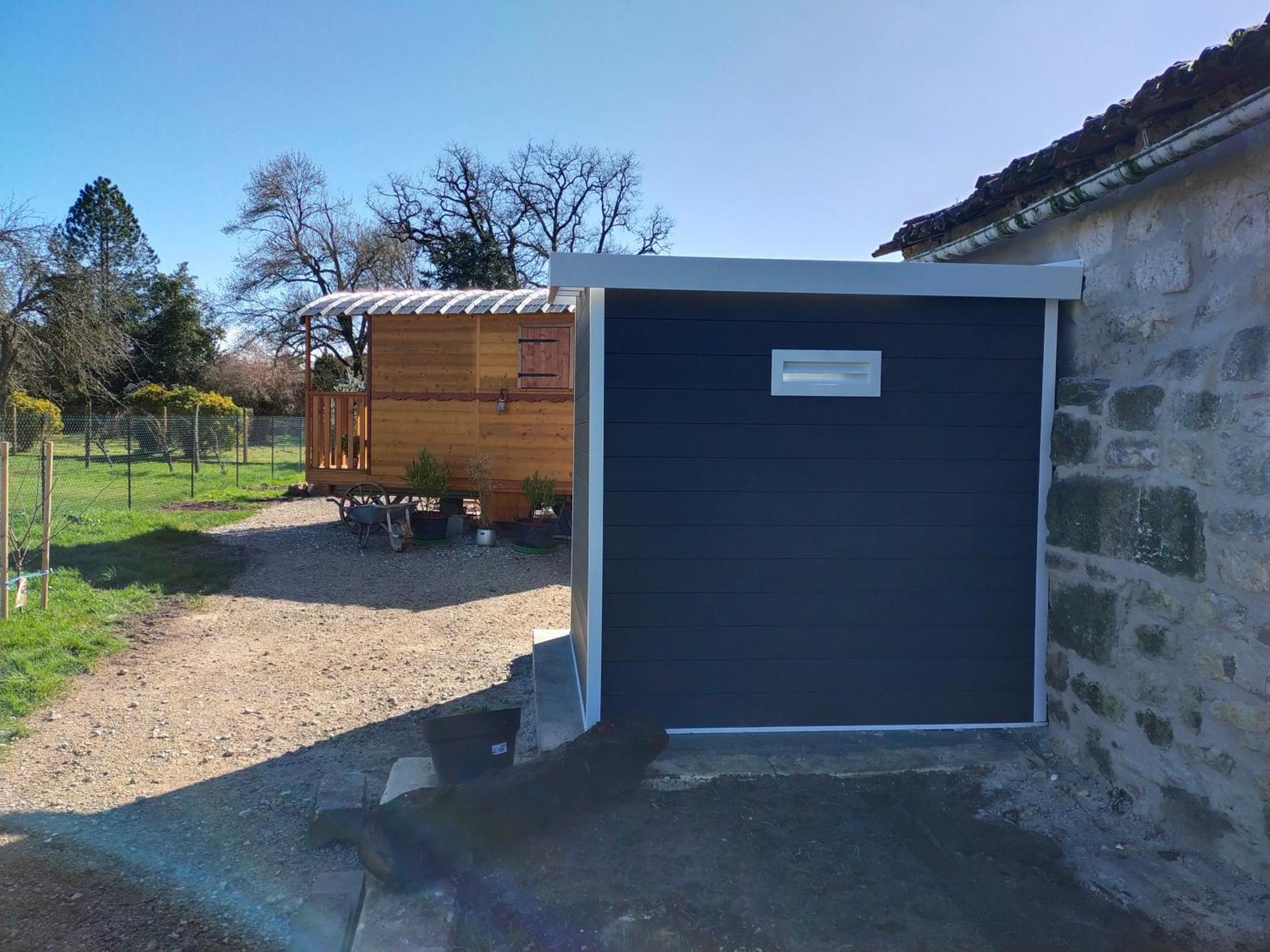 La Roulotte D'Elfes Hotell Thénac Exteriör bild